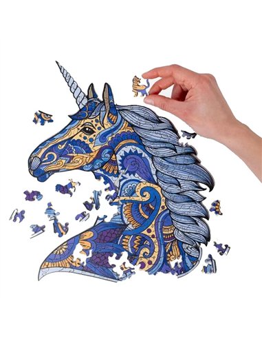 Puzzle en bois Licorne 185 pcs - Recent Toys