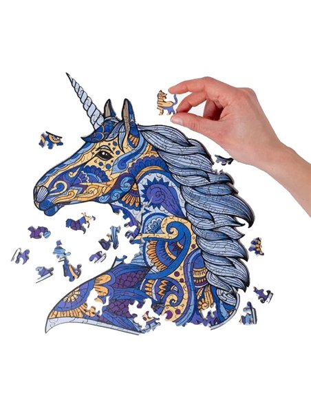 Puzzle en bois Licorne 185 pcs - Recent Toys