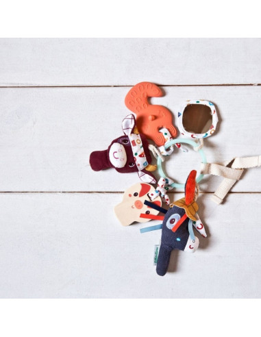 Trousseau de clefs ferme