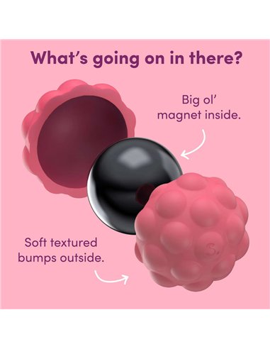 Odds - aimants en silicone - Purple Bumps