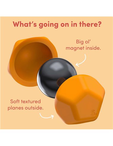 Odds - aimants en silicone - Orange Planes