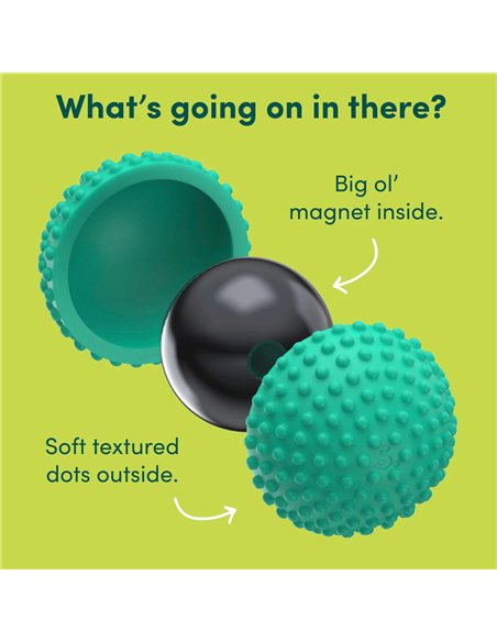 Odds - aimants en silicone - Green Dots