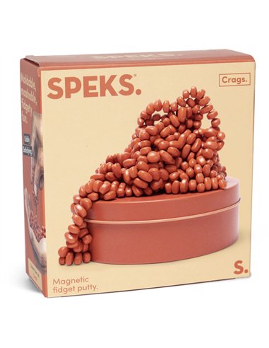 Crags - pâte antistress magnétique - Corail