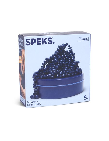 Crags - pâte antistress magnétique - indigo