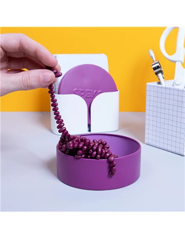 Crags - pâte antistress magnétique - iris