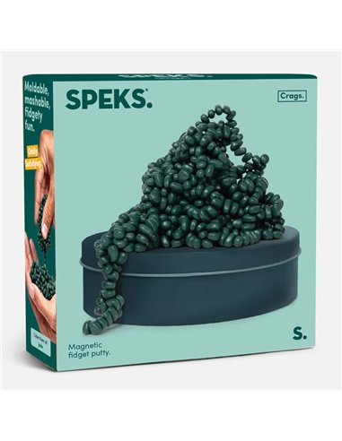Crags - pâte antistress magnétique - jade