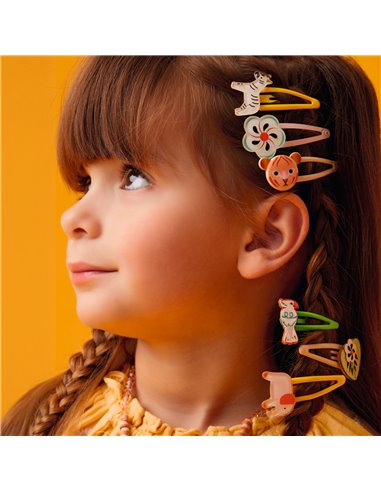 Barrettes Cheveux Colomba Djeco