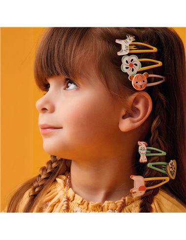 Barrettes Cheveux Nadette Djeco