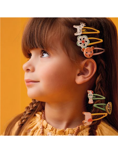 Barrettes Cheveux Nadette Djeco