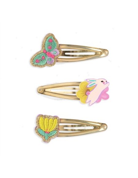 Barrettes Cheveux Pensee Djeco
