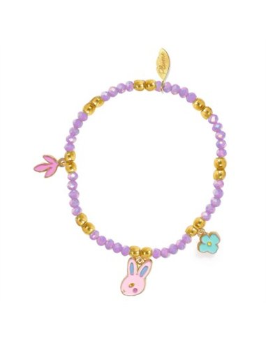 Bracelet Enfant Rose Djeco