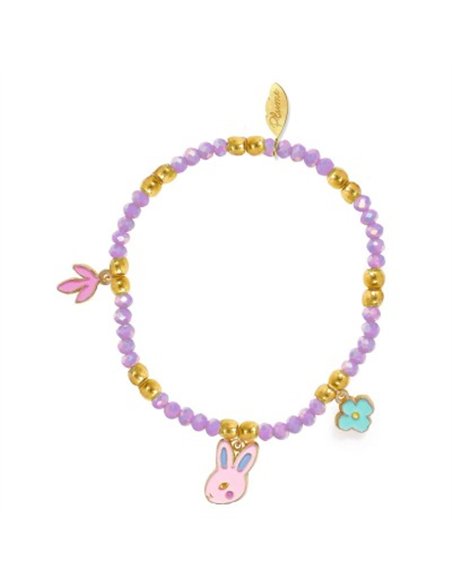 Bracelet Enfant Rose Djeco