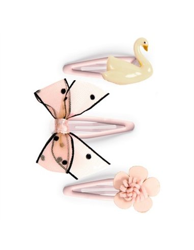 Barrettes Cheveux Violette Djeco