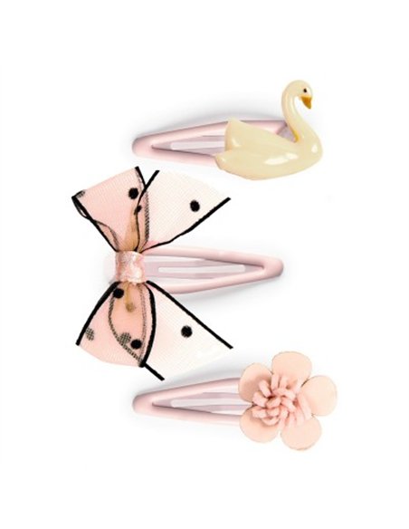 Barrettes Cheveux Violette Djeco