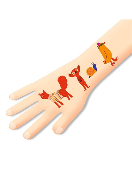 Tatouages Funny Animals Djeco