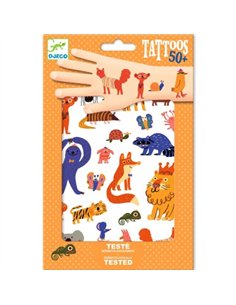 Tatouages Funny Animals Djeco