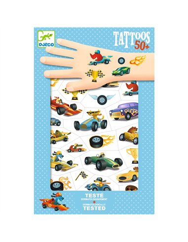 Tatouages Bolides Djeco