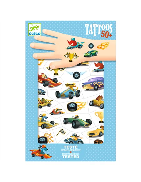 Tatouages Bolides Djeco