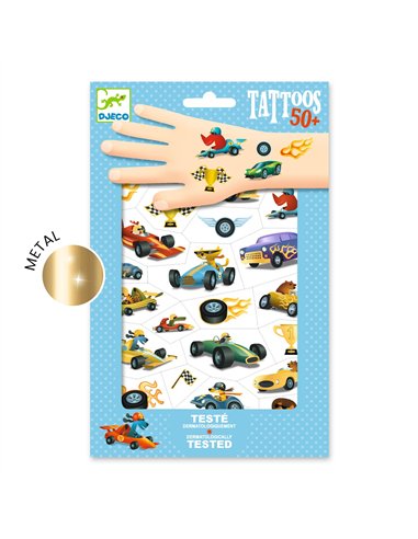 Tatouages Bolides Djeco