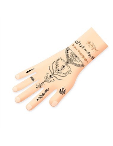 Tatouages Souffle dOrient Djeco
