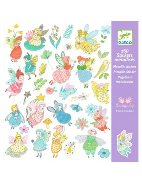 Stickers textures Scintillantes Fees Djeco