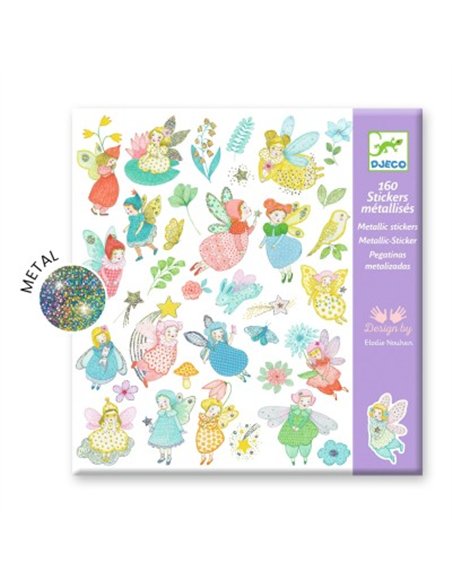 Stickers textures Scintillantes Fees Djeco