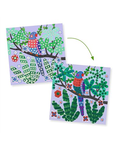 Coffret mosaiques Canopee Djeco