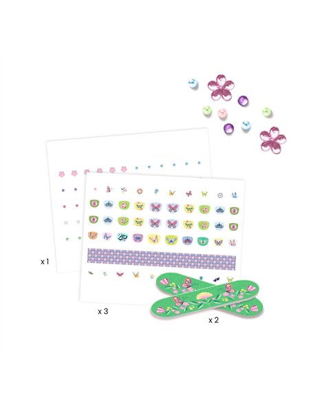 Nails stickers Papillons de printemps Djeco