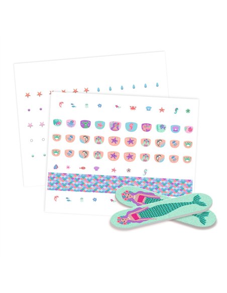 Nails stickers Douceur marine Djeco