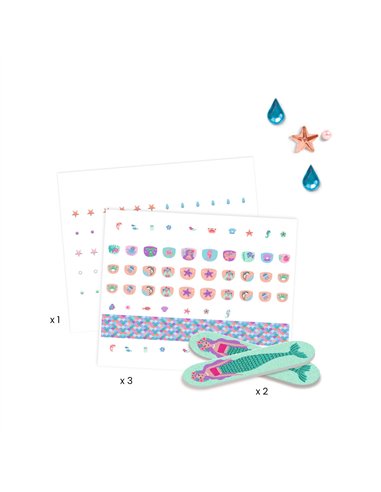 Nails stickers Douceur marine Djeco
