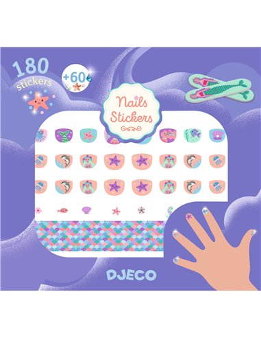 Nails stickers Douceur marine Djeco