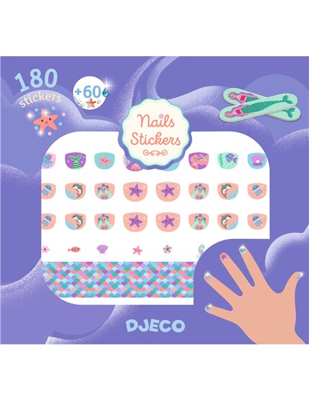 Nails stickers Douceur marine Djeco