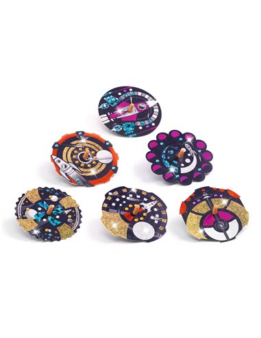 Toupies DIY Hypno cosmos Djeco