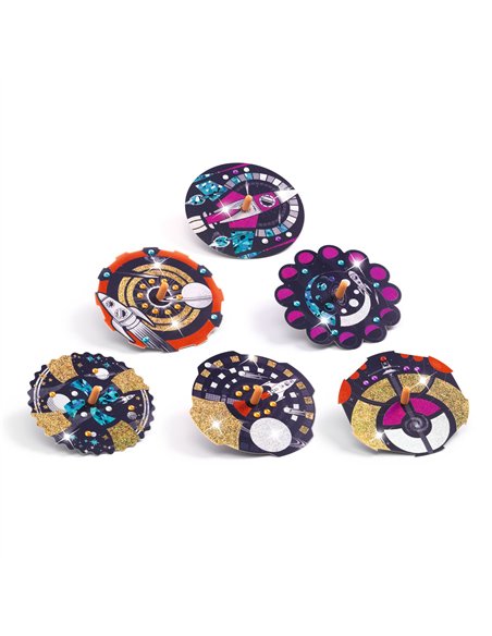 Toupies DIY Hypno cosmos Djeco