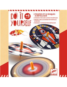 Toupies DIY Hypno cosmos Djeco 2
