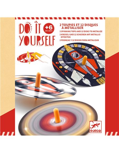 Toupies DIY Hypno cosmos Djeco
