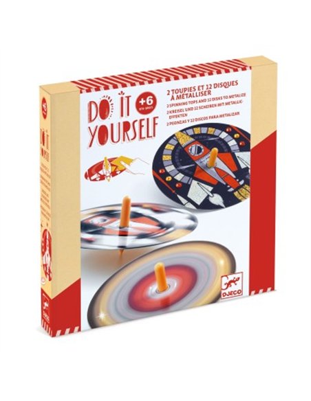 Toupies DIY Hypno cosmos Djeco