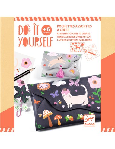 Pochettes DIY Joyeux amis Djeco