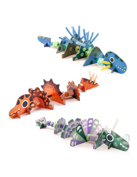 Enfilage - Terribles dinos Djeco