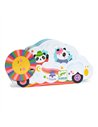 Puzzle silhouette Voiture nuage - 16 pcs - Djeco