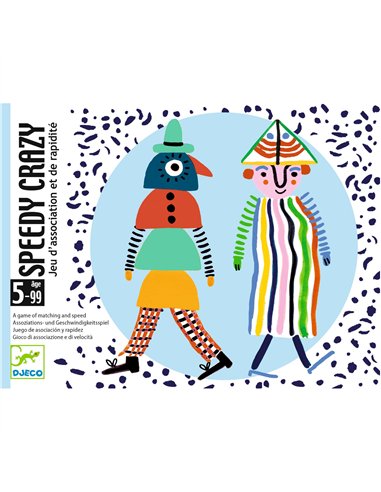 Jeu de cartes Speedy Crazy Djeco