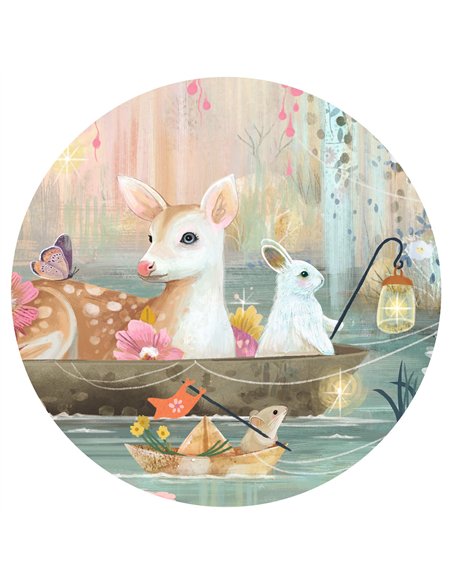 Puzzle Gallery Fairy Lake - 350 pcs - Djeco