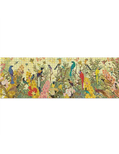 Puzzle Gallery Peaceful birds - 1000 pcs - Djeco