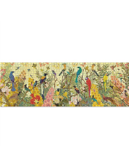 Puzzle Gallery Peaceful birds - 1000 pcs - Djeco