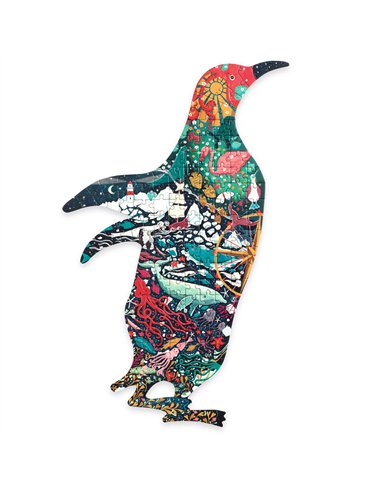 PuzzArt Penguin - 150 pcs - Djeco