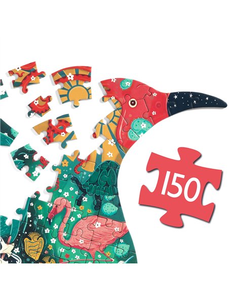 PuzzArt Penguin - 150 pcs - Djeco