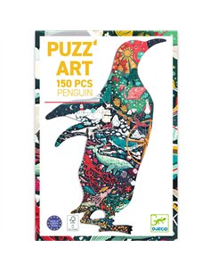 PuzzArt Penguin - 150 pcs - Djeco 2