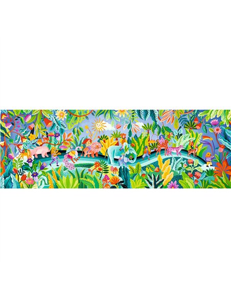 Puzzle Gallery La fiesta - 1000 pcs - Djeco