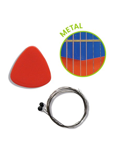 Guitare Animambo 6 cordes métalliques - Petit Modèle - Djeco
