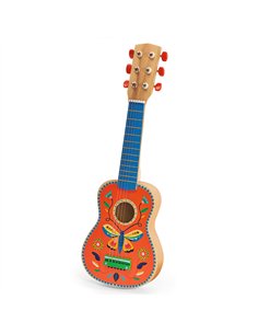 Guitare Animambo 6 cordes métalliques - Petit Modèle - Djeco